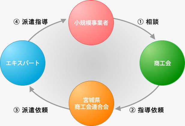 エキスパート派遣の仕組